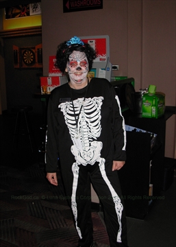 Halloween costume at Halloween Karaoke