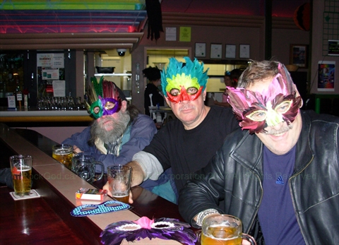 Halloween costume at Halloween Karaoke