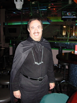 Halloween costume at Halloween Karaoke