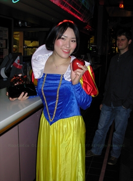 Halloween costume at Halloween Karaoke