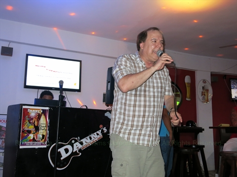 Paul The Rock God singing internationally in the Dominican Republic